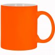 Orange Matte Mug for Laser Engraving 