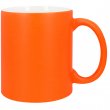 Taza para sublimación color neón mate - Naranja