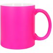 Mug sublimable néon mat - Rose