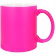 Taza para sublimación color neón mate - Rosa