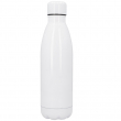 Gourde blanche sublimable en acier inoxydable 500ml - Base et bouchon blanc