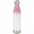 Sublimation Water Bottle - Gradient Effect - 500ml - Lilac - Inox Base