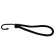Tensor elástico con gancho negro 25 cm - Bolsa 25 uds
