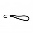 Tensor elástico con gancho negro 18 cm - Bolsa 25 uds