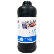 Tinta UV Imprimo Led V2 F color Cian - Botella de 1 L