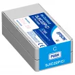 Tinta Epson para impresora TM-C3500 en cartucho de 32.5ml - Cian
