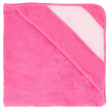 Toalla para sublimación de bebé con capucha color rosa