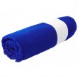 Sublimation Beach Towel with decorative border - Microfibre - Blue
