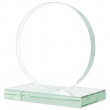 Round Glass Trophy with Base