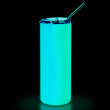 Sublimatable Photoluminescent Tumbler - Blue