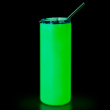 Sublimatable Photoluminescent Tumbler - Green