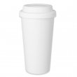 Plastic Travel Mug with Silicone Lid