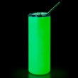 Sublimatable Photoluminescent Tumbler - Green
