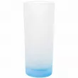 Sublimable Frosted Glass Tumbler - Blue Base