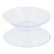 Transparent suction cup - Ø30mm double - Pack of 50 units