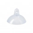 Transparent suction cup - Ø20mm with hole - Pack of 20 units