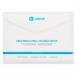 Matte inkjet printable adhesive vinyl - Pack of 20 A4 sheets