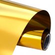 Vinilo adhesivo de corte metalizado espejo Loklik Oro - Rollo 30,5x180cm