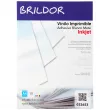 Vinyle adhésif imprimable jet d'encre blanc mat - Paquet de 10 feuilles A4