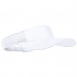 Visera ajustable sublimable Blanca