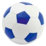 Balón de fútbol - Blanco / Azul - Ref 036690
