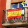 Bandera España sublimable - Ejemplo de personalización