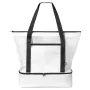 Sublimatable cooler bags with grille