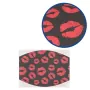 Diseño transfer para mascarillas Patrón Labios - Tintas de sublimación