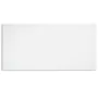 Lámina 30x61cm de aluminio blanco brillo sublimable