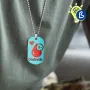 Collares militar sublimables - Ejemplo de uso y personalización