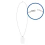 Collares militar sublimables - Cierre cadena
