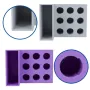 Organisateur de bureau pour lames et outils Silhouette - Détails des compartiments