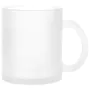 Mug en verre dépoli pour gravure laser