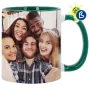 Mugs sublimables avec anse et intérieur colorés - Exemple de personnalisation