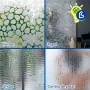 Vinilo para cristales decorativo esmerilado con diseños - Ejemplo de aplicación 