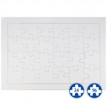 Puzzles en carton avec cadre sublimables