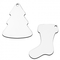 Sublimation MDF Christmas Ornaments 3mm - Traditional