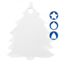 Adornos navideños de cartón para sublimación