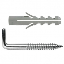 Screw Hooks with Wall Plug