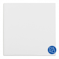 Carrelage carré blanc pour sublimation
