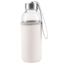 Jerricans en verre 420 ml avec manchon Soft Shell sublimable
