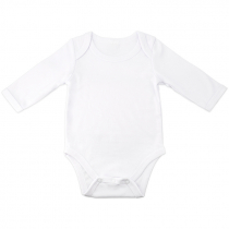Sublimation Baby Bodysuit - Long Sleeves - Cotton Touch