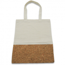 Sac 100% coton couleur écru avec liège naturel