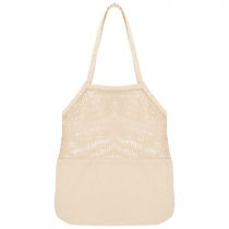 Sac filet en coton avec anses longues