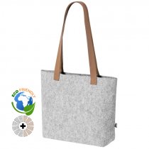 Sublimatable Tote Bags Recycled Felt with Leatherette Handles 