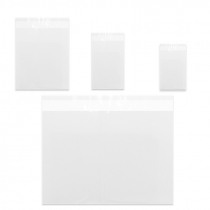 Plastic Bags with Adhesive Closure