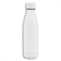 Botella termo 700ml de acero inoxidable blanca para sublimación