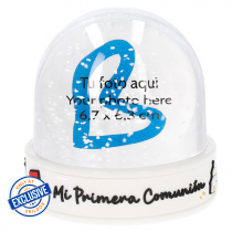 Communion Snow Globe with Photo