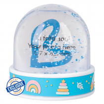 Snow Globes with Photo Baby Motifs