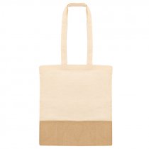 Cotton and Jute Handle Bag